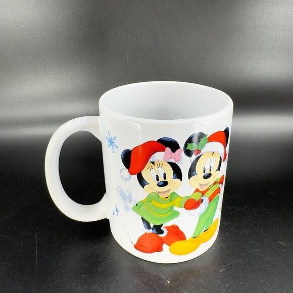 Disney 2018 Frankford Candy Company Mickey & Minnie Mouse Holiday Mug Cup - Picture 14 of 14